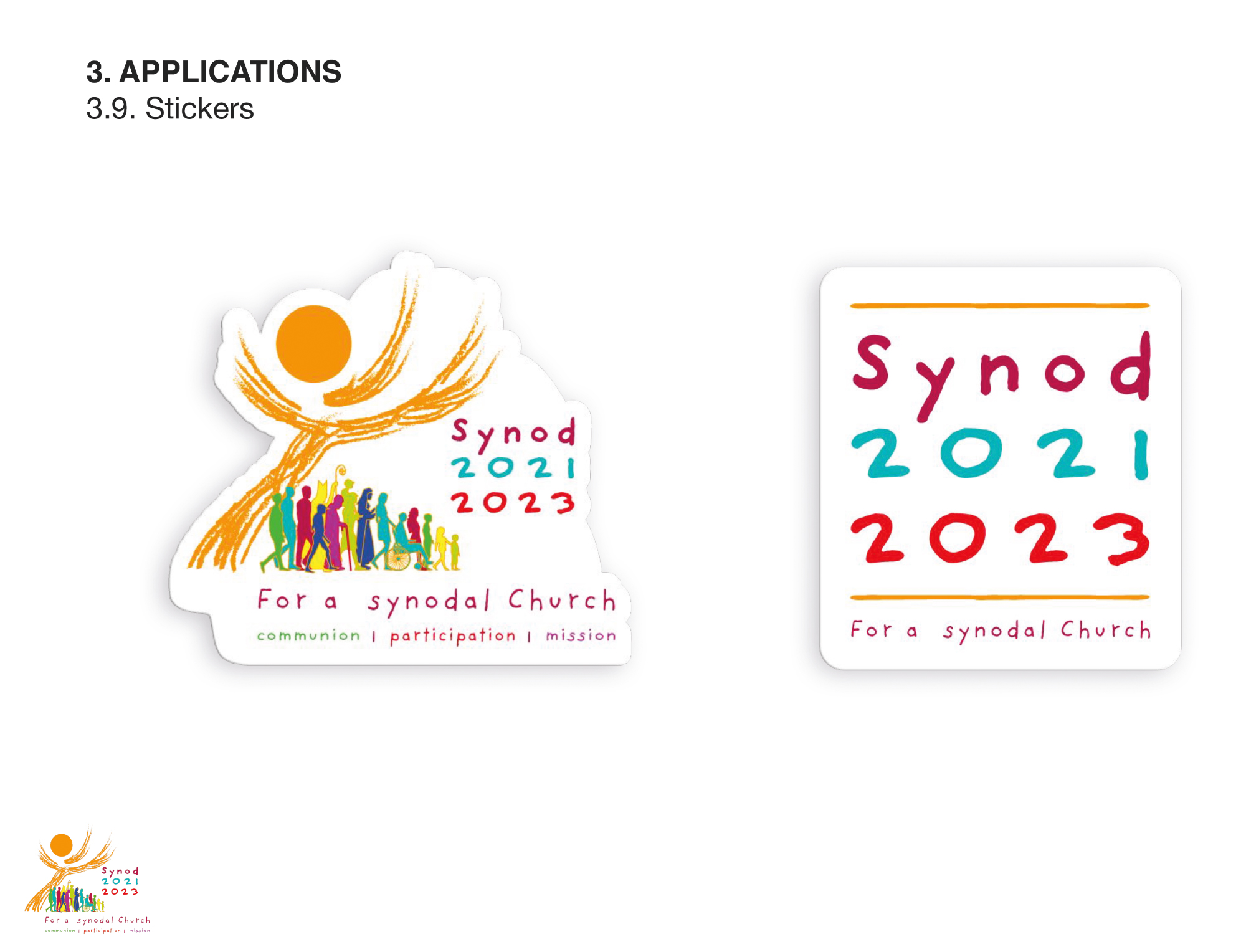 ACT  19 synode stickers