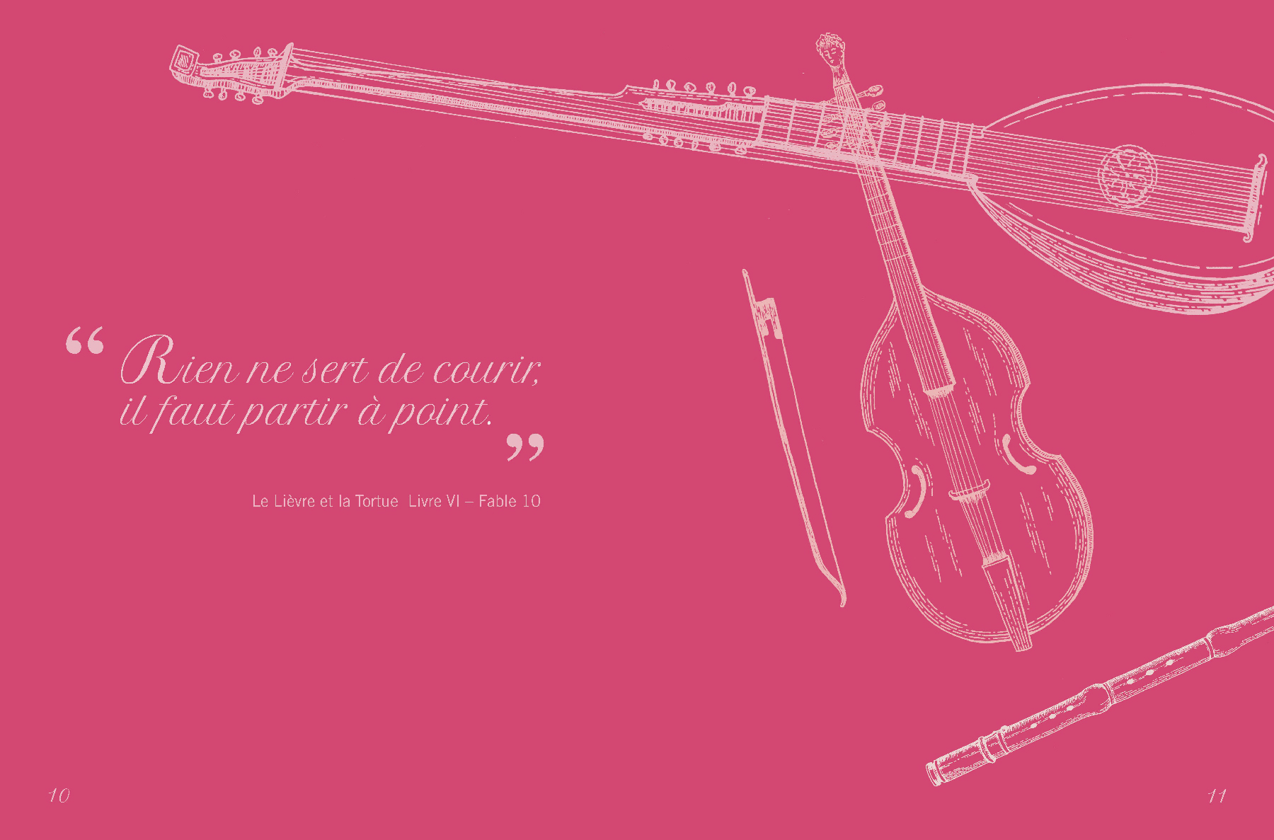 VILLANELLE  fables 7