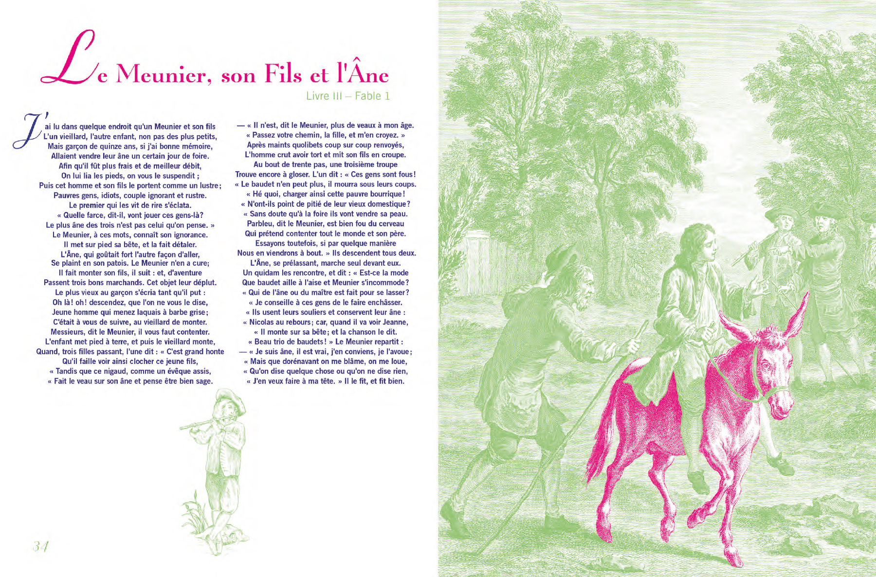 VILLANELLE  fables 8