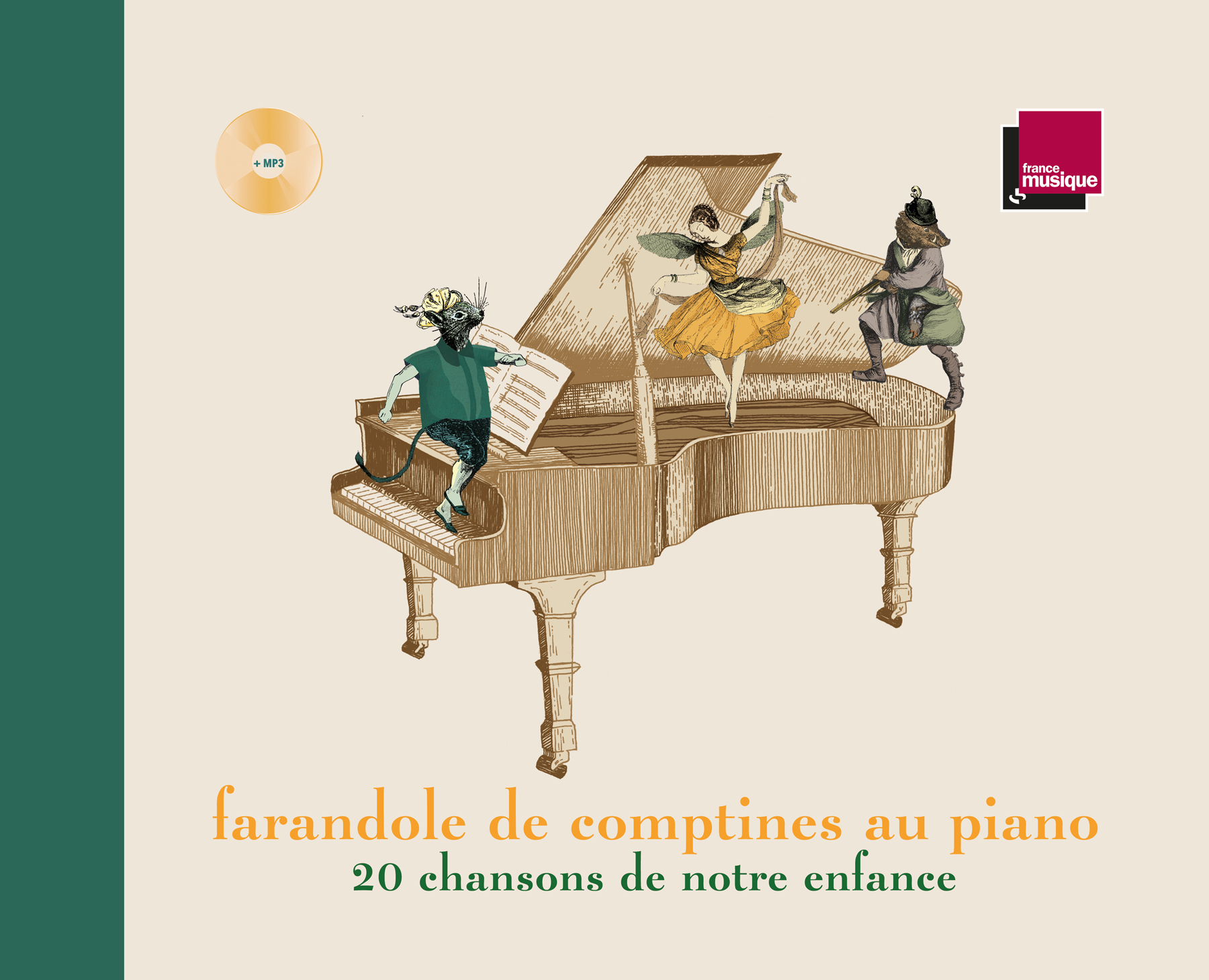 Farandole de comptines au piano - 20 chansons de notre enfance