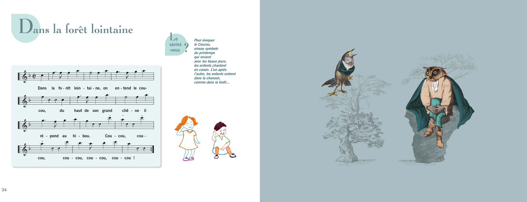 VILLANELLE  08 farandole foret