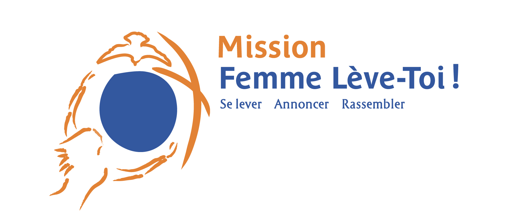 LOGO  55 logo femme leve toi